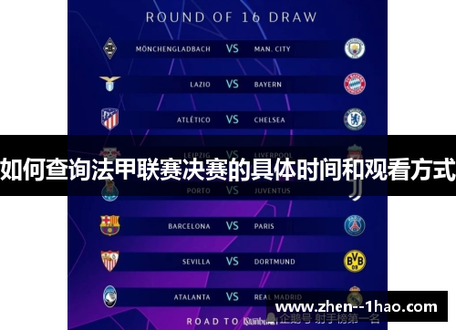 如何查询法甲联赛决赛的具体时间和观看方式 如何查询法甲联赛决赛的具体时间和观看方式